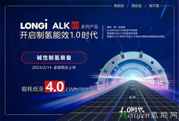 隆基LonGi ALK Hi1系列产品启程向西北某氢能项目基地出发