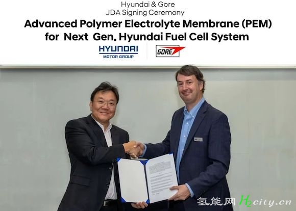 韩国现代汽车和起亚携手戈尔，共同开发用于氢燃料电池系统的质子交换膜