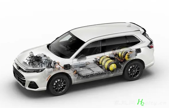 全球第一款 插电+氢能SUV 量产-- 本田在美国发布 2025款CR-V e:FCEV