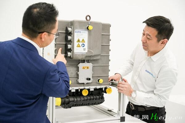 德国 EKPO 为中国高端汽车制造商一汽红旗供应氢燃料电池电堆