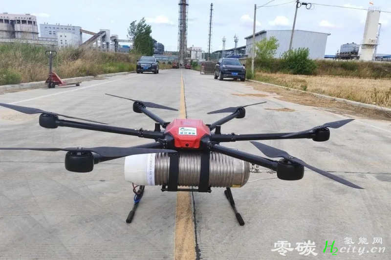 陕西省首架液氢无人机样机首飞成功！