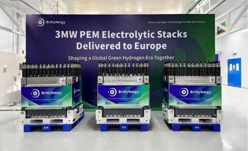 出海“实绩”！ 三台MW级PEM槽交付欧洲-氢辉能源