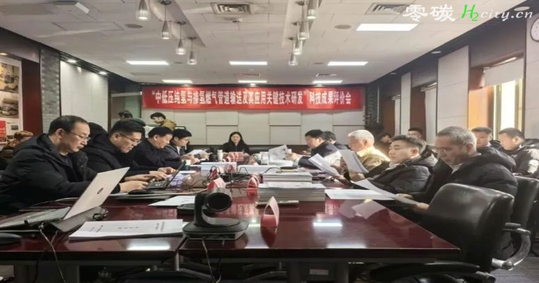 “中低压纯氢与掺氢燃气管道输送及其应用关键技术研发”项目科技成果评价会圆满召开