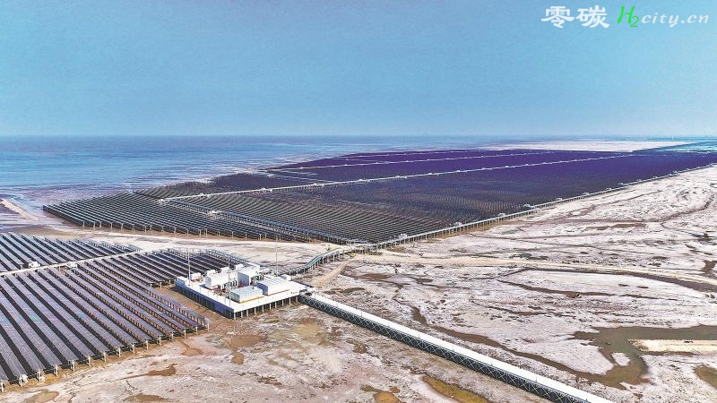 中国规模最大光氢储一体化项目全面建成-国华投资江苏如东光氢储一体化项目